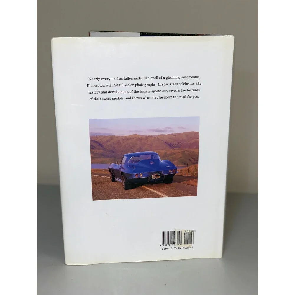 Dream Cars Top Style and Performance By Denis J Harrington Hardcover Book
